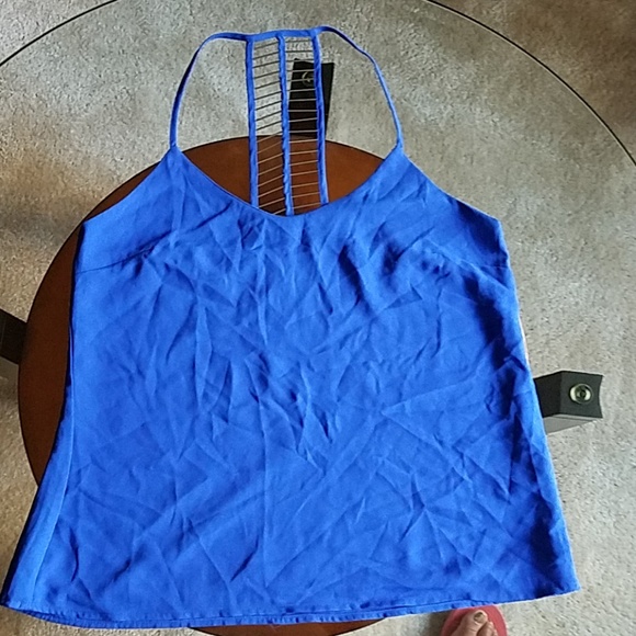 XOXO Blue tank - Picture 1 of 4